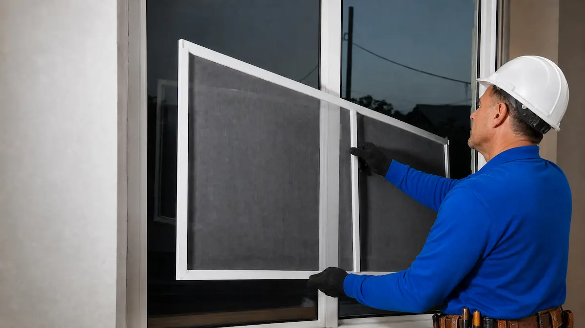Reparación de mallas de ventanas